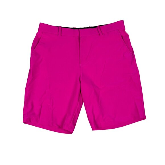 🟢 Nike Size 36 Golf DRI-FIT Hybrid Active Pink Shorts - Picture 1 of 8